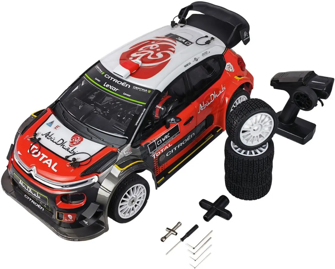 Amewi Hyper Go Citroen C3 WRC RC auto 1:7 - Brushless 4WD - afbeelding 6 van 6