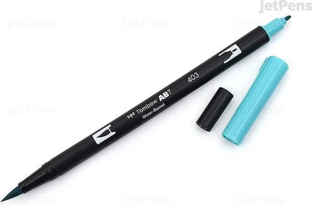 Tombow ABT Dual Brush Pen 403 - Bright Blue - afbeelding 4 van 6