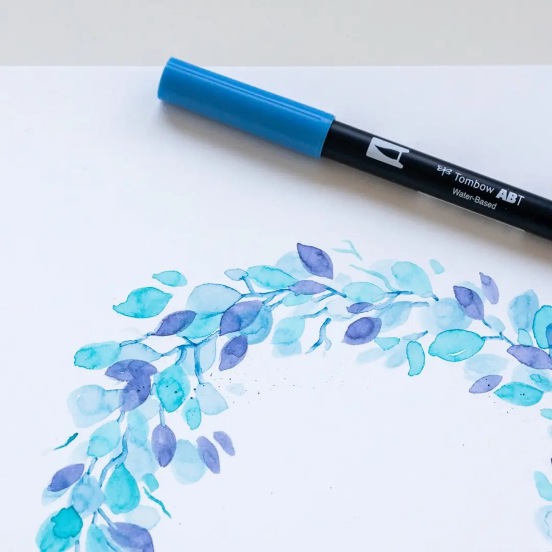 Tombow ABT Dual Brush Pen 403 - Bright Blue - afbeelding 5 van 6