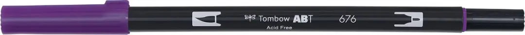 Tombow ABT Dual Brush Pen 676 Royal Purple