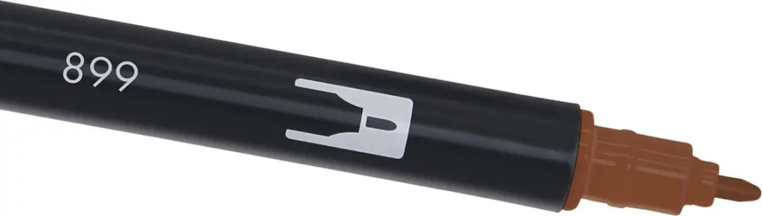 Tombow ABT Dual Brush Pen 899 - Redwood - afbeelding 3 van 6