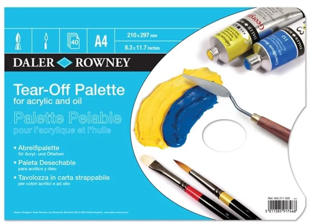 Daler-Rowney Afscheurpalet A4 40 Vel