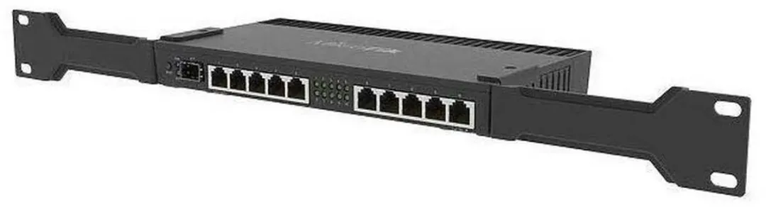 MikroTik RB4011iGS+RM Router - 10x Gigabit LAN - Zwart