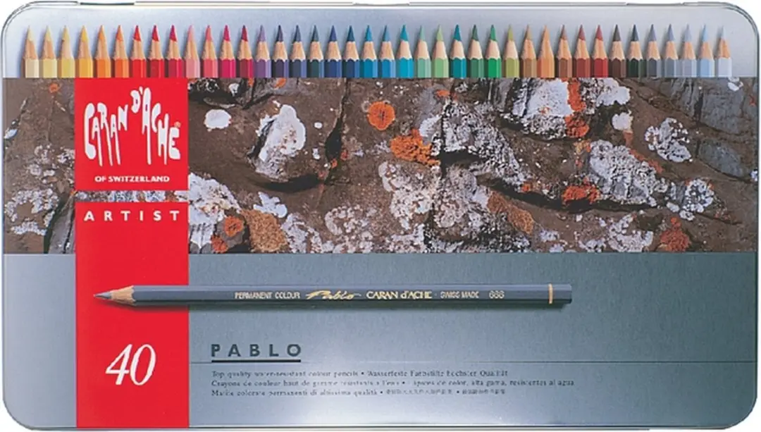 Caran d'Ache Pablo Kleurpotloden - 40 Stuks - afbeelding 4 van 6