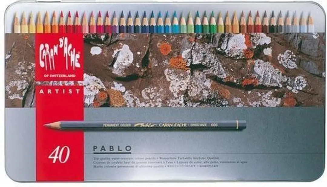Caran d'Ache Pablo Kleurpotloden - 40 Stuks - afbeelding 6 van 6