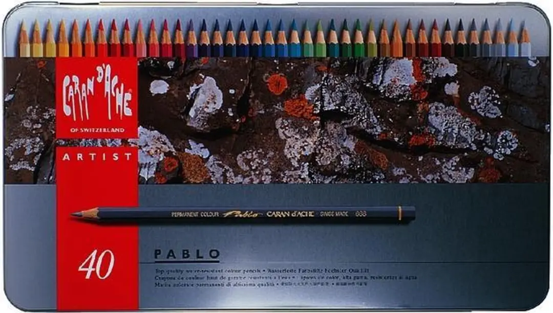 Caran d'Ache Pablo Kleurpotloden - 40 Stuks - afbeelding 3 van 6