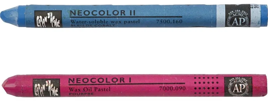 Caran d'Ache Neocolor I Waskrijt Set 10 Kleuren - afbeelding 3 van 5