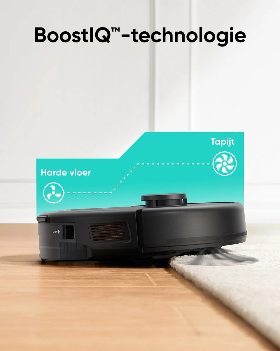 eufy Clean L60 Hybrid Robotstofzuiger met dweilfunctie - Robot Vacuum - 5.000 Pa Zuigkracht, Bestuurbaar via smartphone