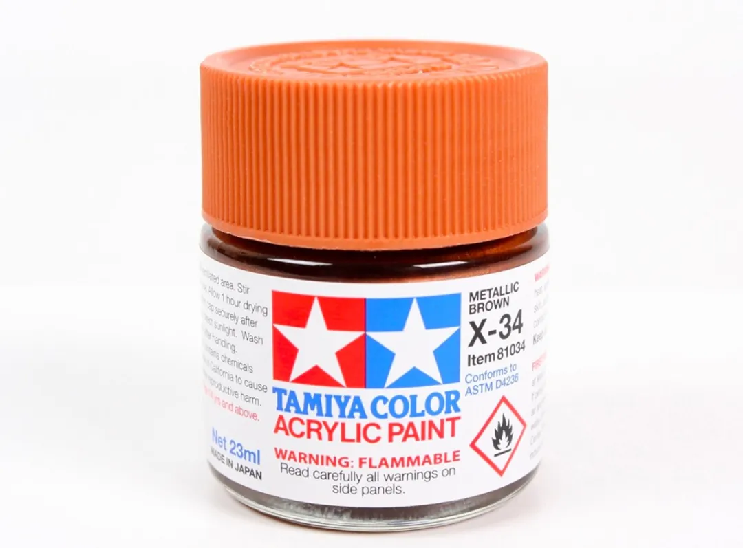 Tamiya X-34 Brown Acrylverf 23ml