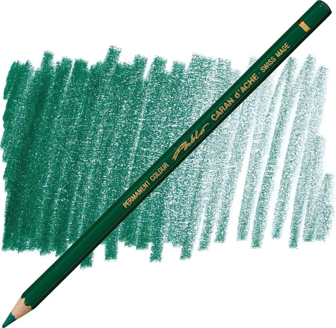 Caran d'Ache Pablo kleurpotlood 229 dark green