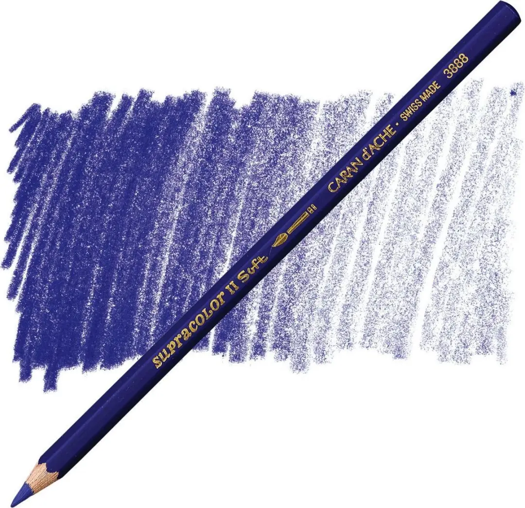 Caran d'Ache Supracolor aquarel potlood 130 royal blue