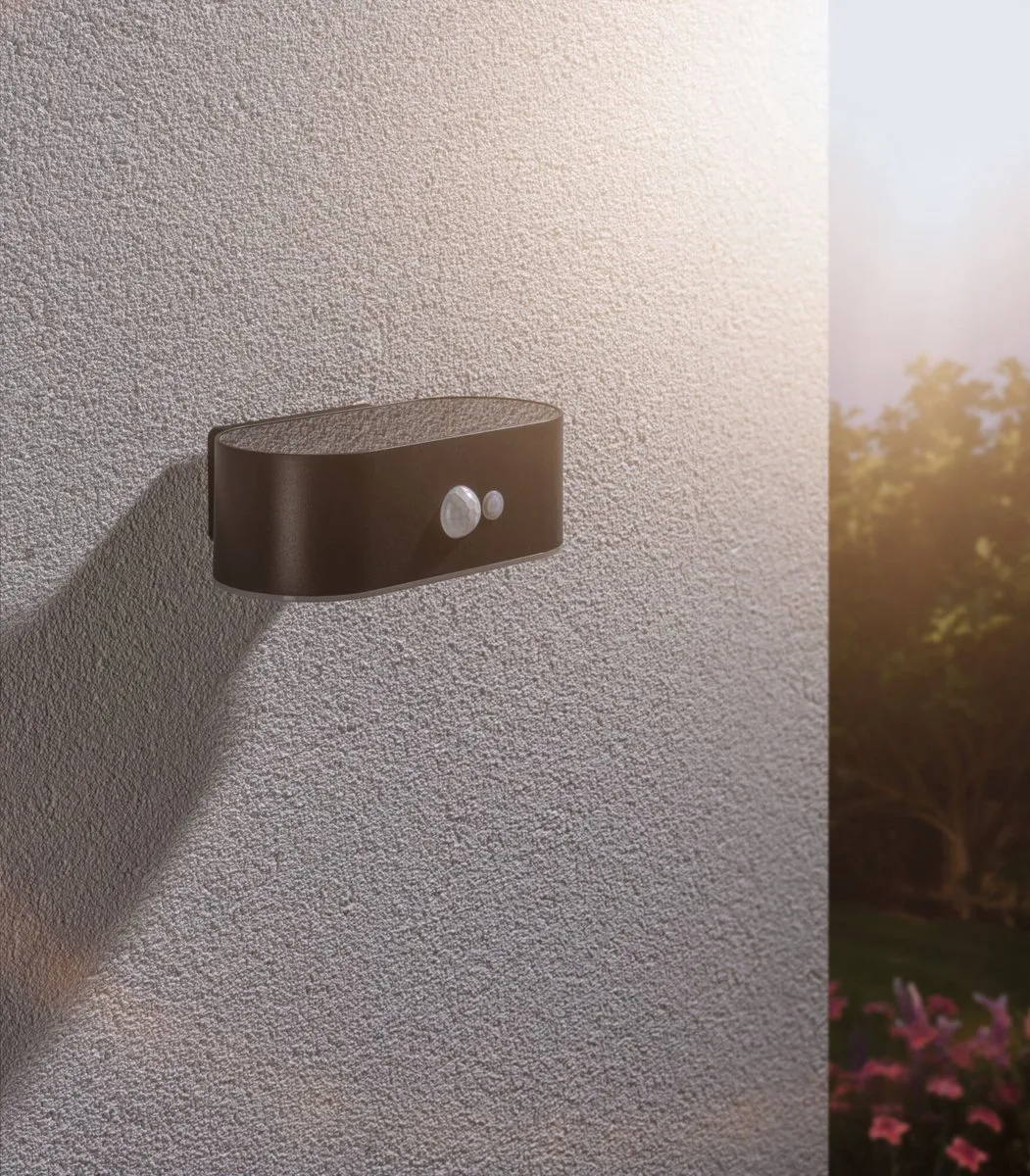 Paulmann Adya Solar LED Wandarmatuur - Bewegingsmelder IP44 200lm