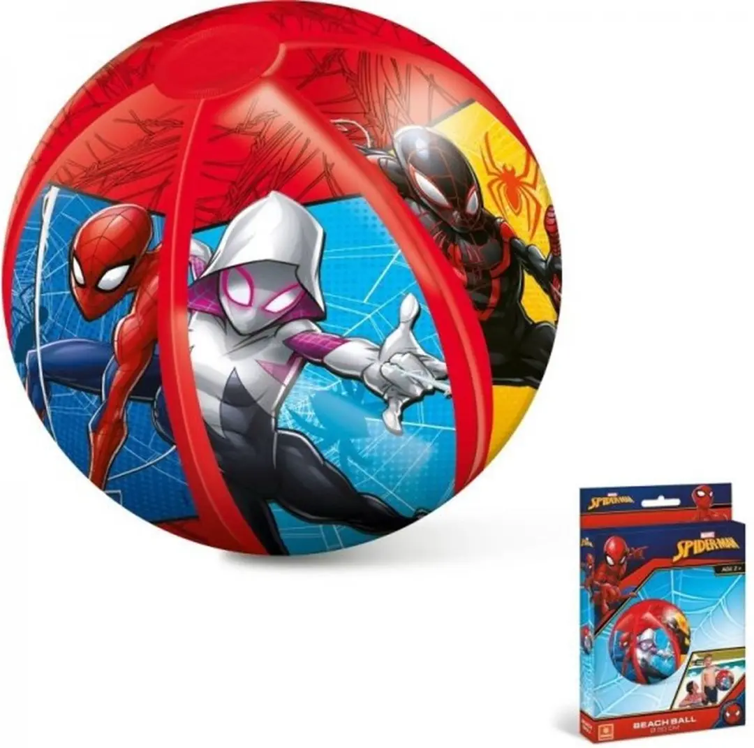 Mondo Spiderman Strandbal - 50cm - afbeelding 6 van 6