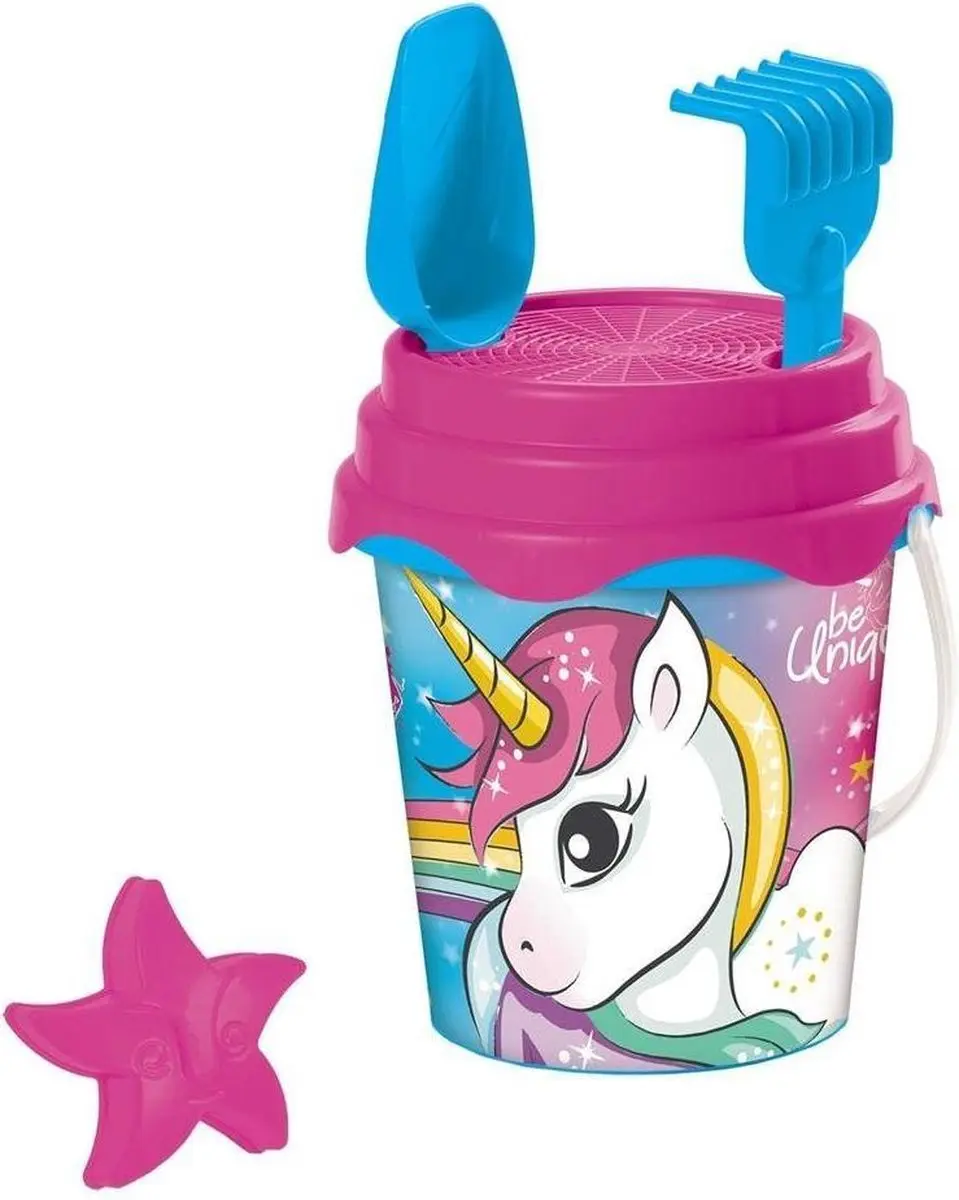 Mondo Unicorn Eenhoorn Zandemmerset 6-delig - Blauw - afbeelding 2 van 6