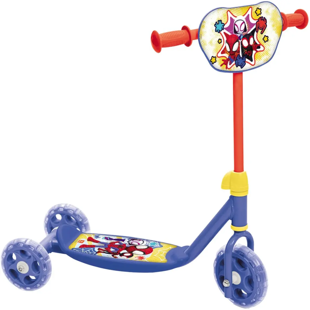 Mondo My First Scooter Step Spidey - 3 Wielen - afbeelding 2 van 6