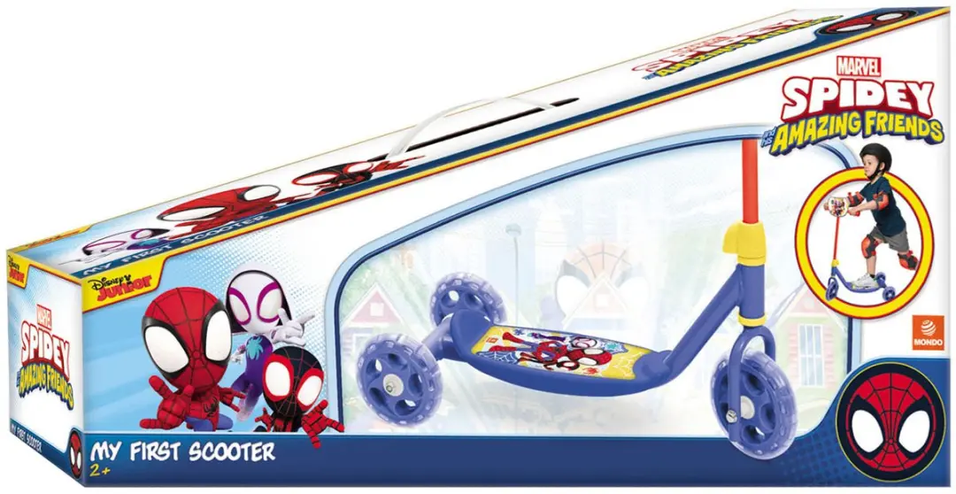 Mondo My First Scooter Step Spidey - 3 Wielen - afbeelding 6 van 6