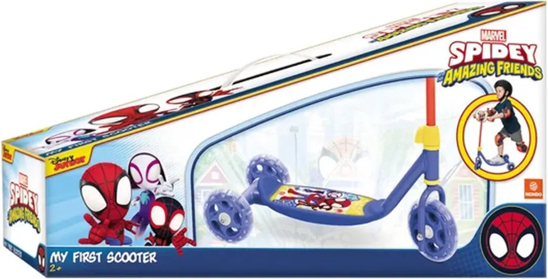Mondo My First Scooter Step Spidey - 3 Wielen - afbeelding 5 van 6