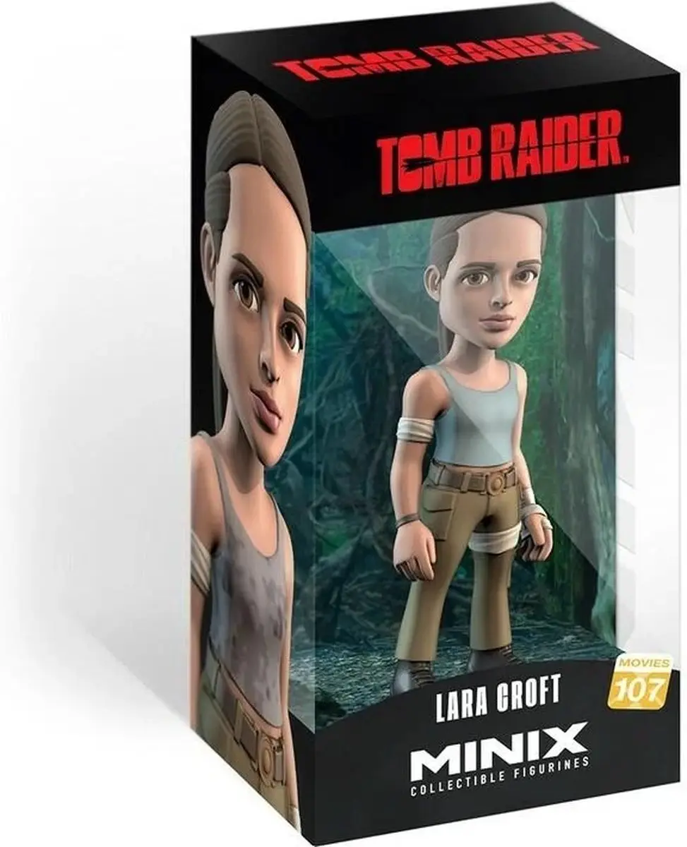 Minix Movies #107 Tomb Raider Lara Croft Figuur 12cm - afbeelding 2 van 5