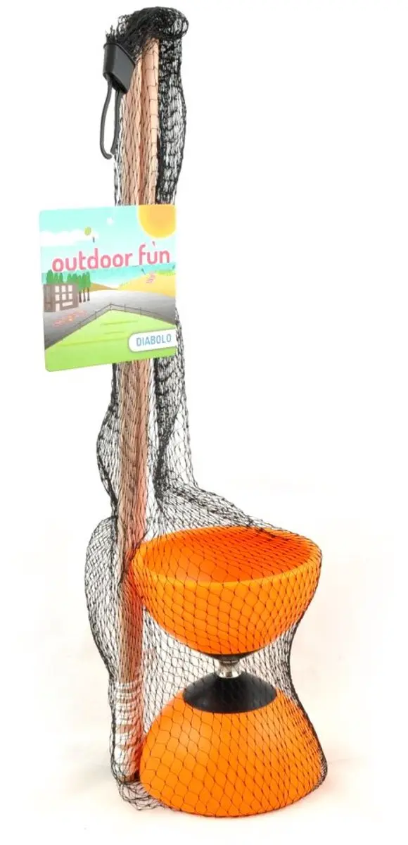 Johntoy Diabolo met Houten Stokjes - Assorti - afbeelding 3 van 6