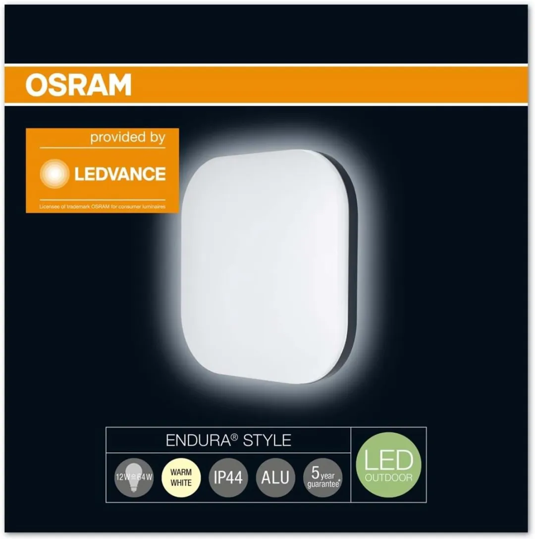 Osram Endura Style Surface LED Wandlamp Warm Wit