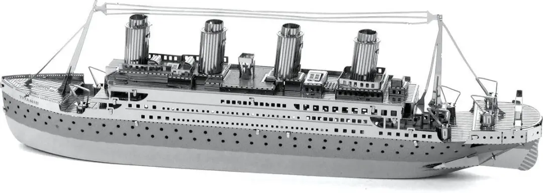 Metal Earth Titanic 3D Modelbouw Puzzel - afbeelding 3 van 6