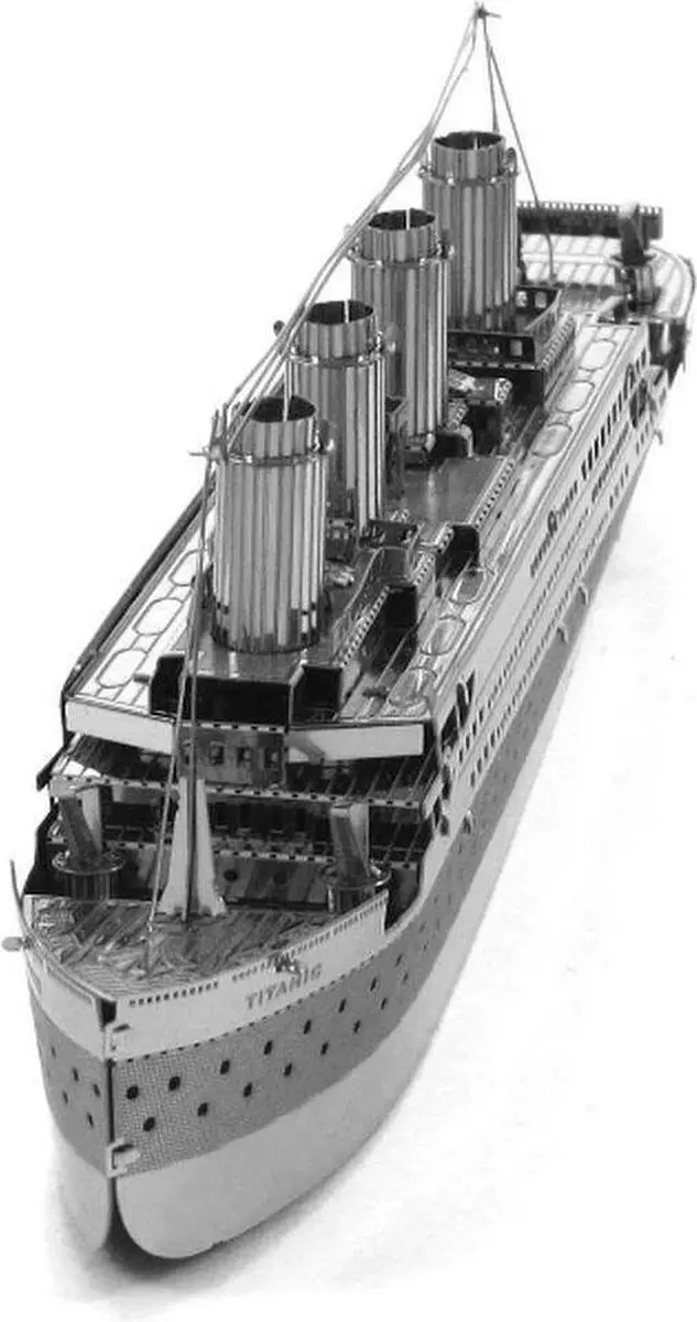 Metal Earth Titanic 3D Modelbouw Puzzel - afbeelding 4 van 6
