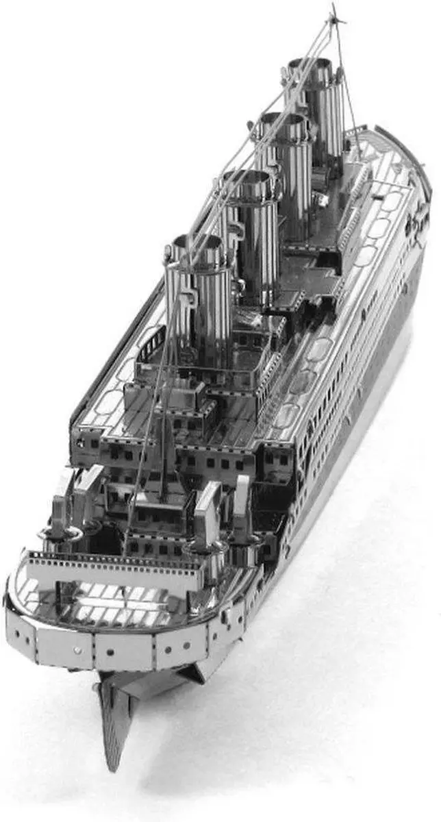 Metal Earth Titanic 3D Modelbouw Puzzel - afbeelding 5 van 6