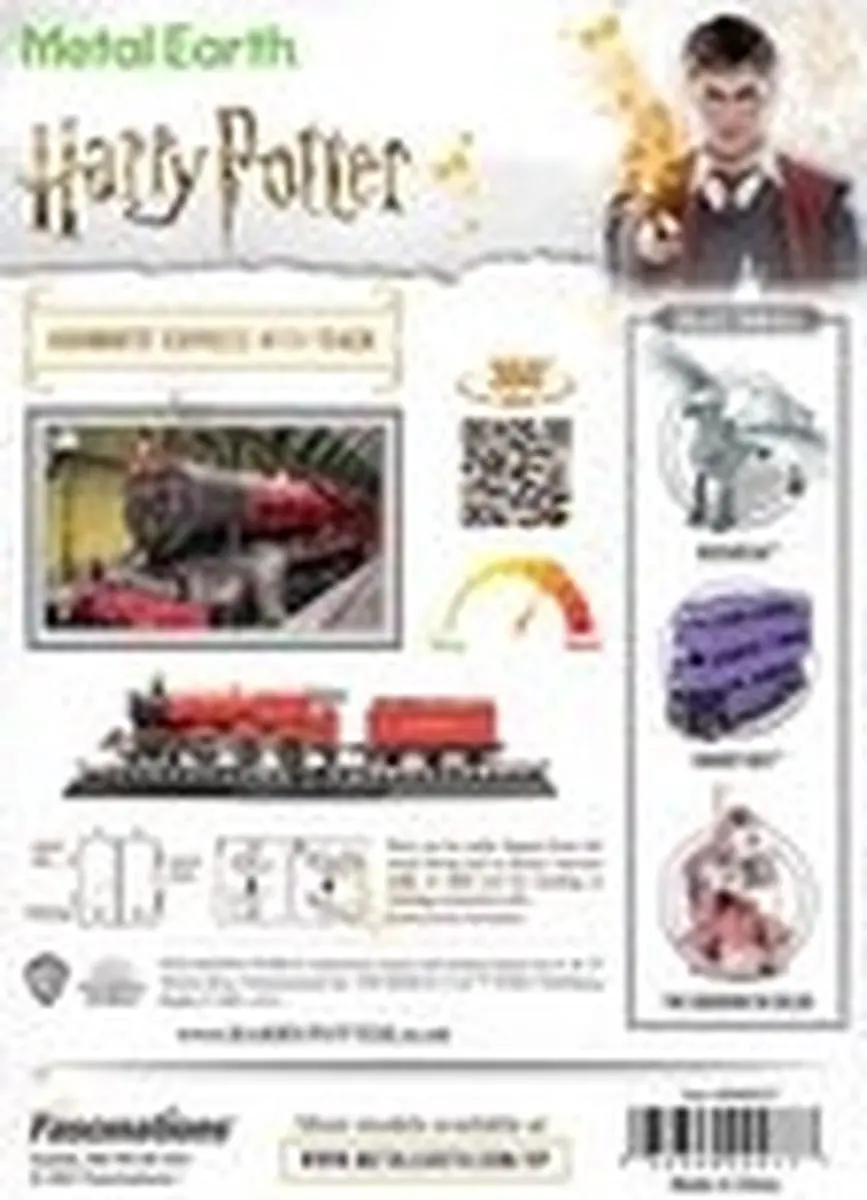 Metal Earth Harry Potter Hogwarts Express Bouwpakket - afbeelding 3 van 6