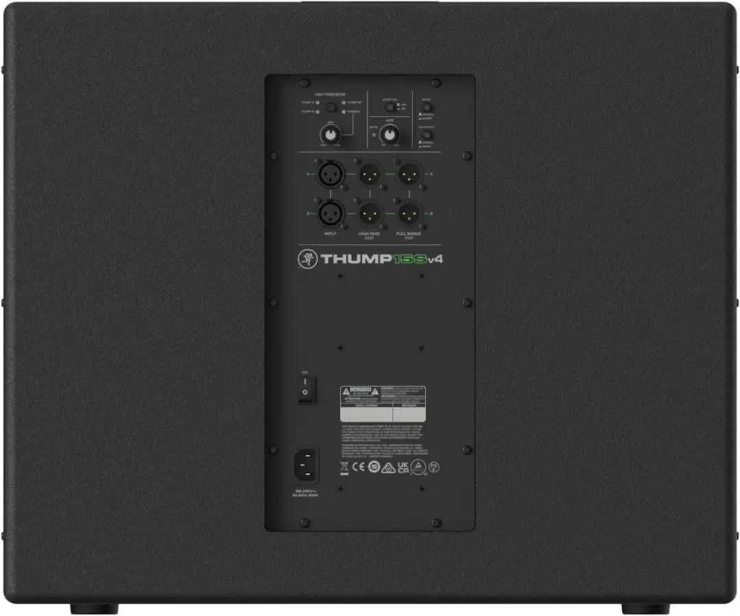 Mackie Thump15Sv4 Actieve Subwoofer 15 inch 1400W - afbeelding 3 van 4