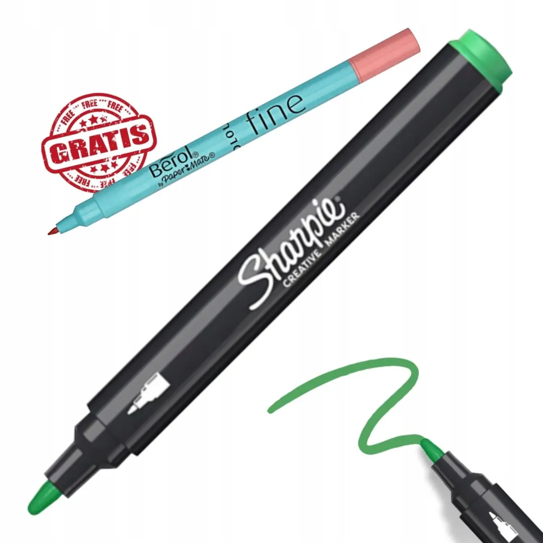 Sharpie Acryl Marker Lichtgroen - afbeelding 2 van 6