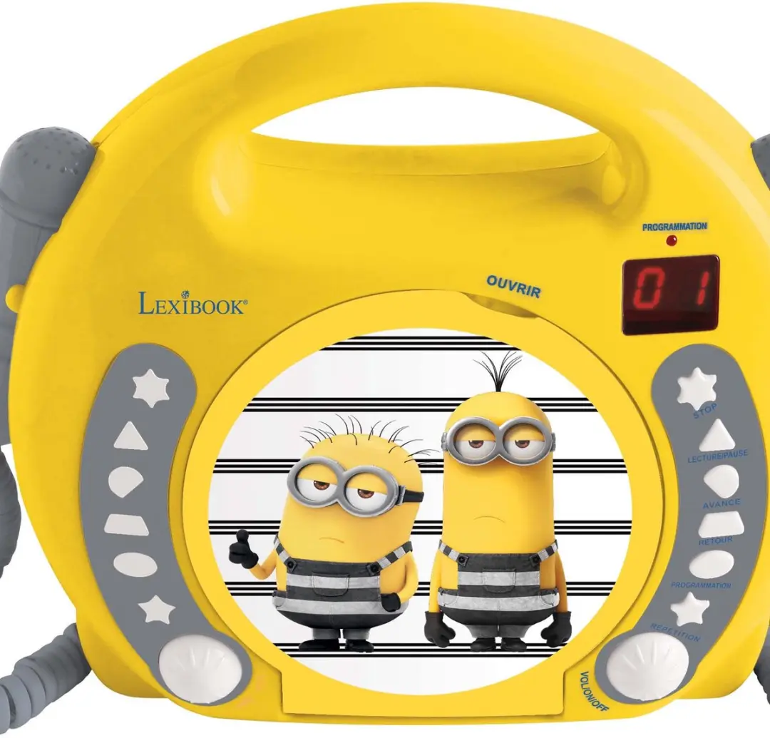 Lexibook Minions RCDK100DES Draagbare CD-speler - Geel - afbeelding 5 van 6