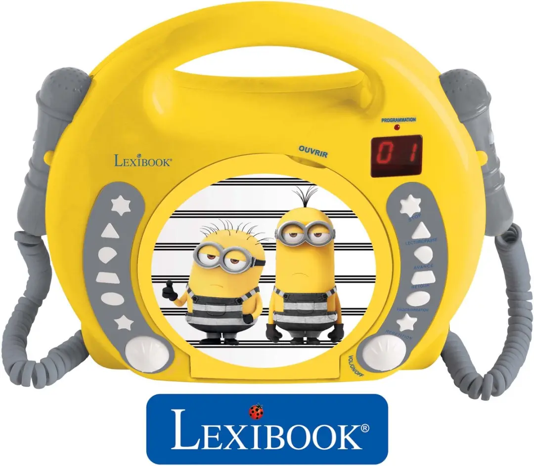 Lexibook Minions RCDK100DES Draagbare CD-speler - Geel - afbeelding 6 van 6