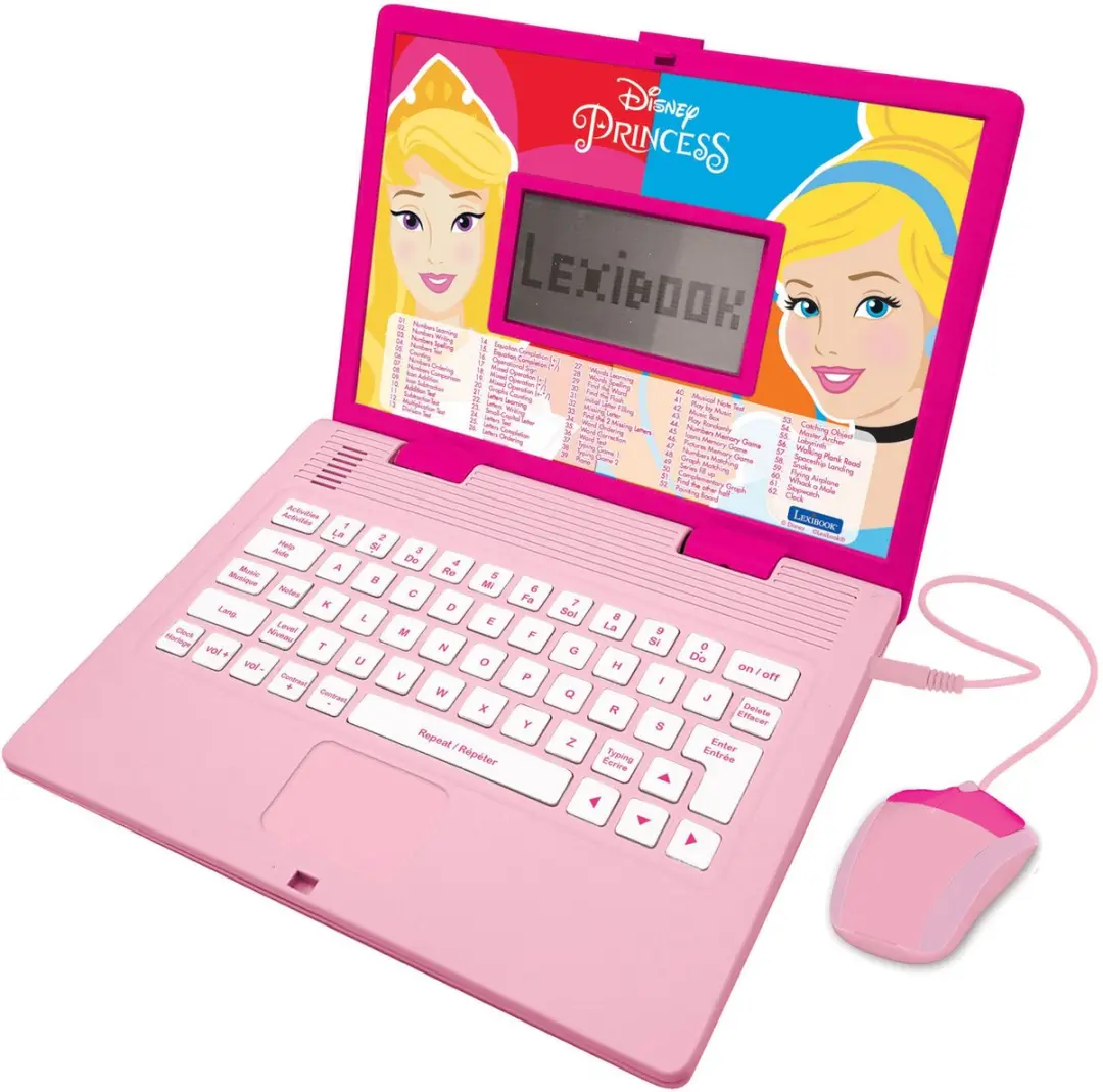Ordinateur portable éducatif bilingue Disney Princesse (FR/EN)