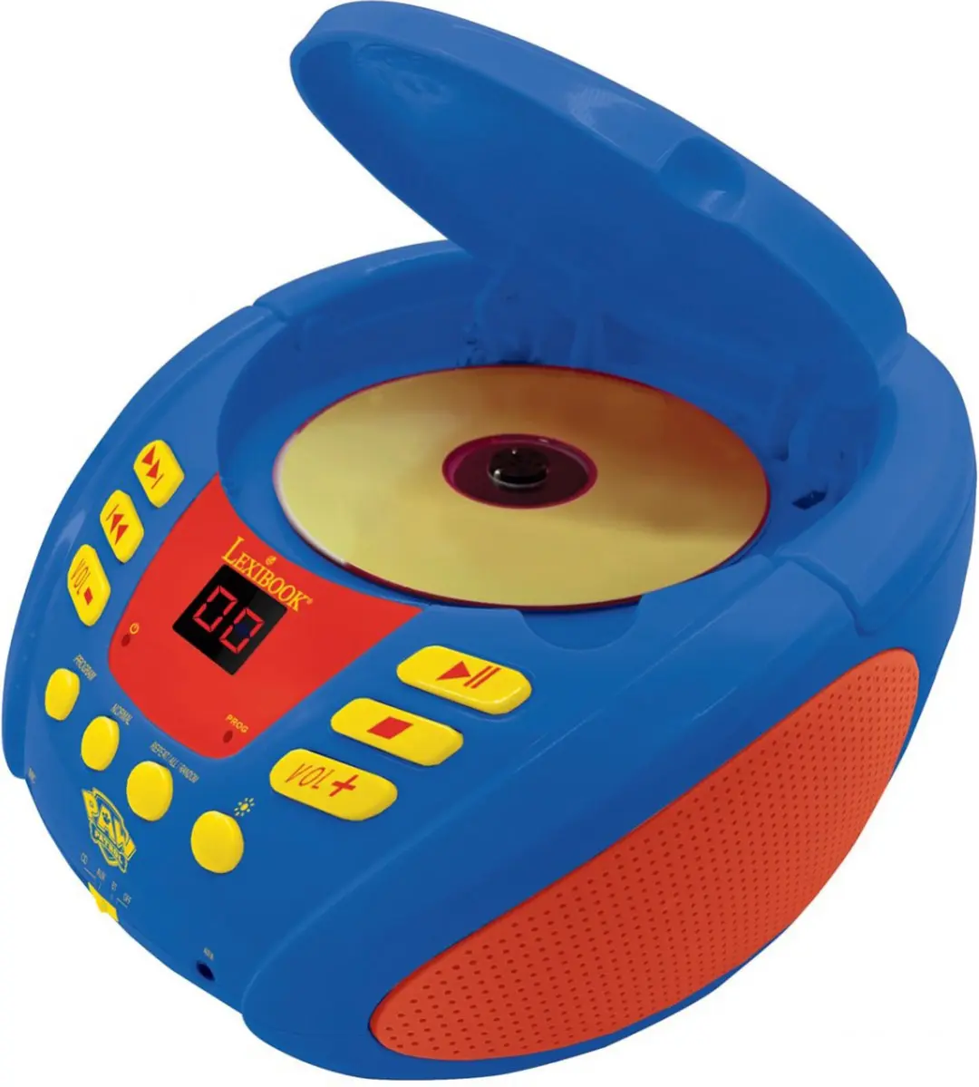 Lexibook Paw Patrol RCD108PA CD Player - Blauw - afbeelding 6 van 6
