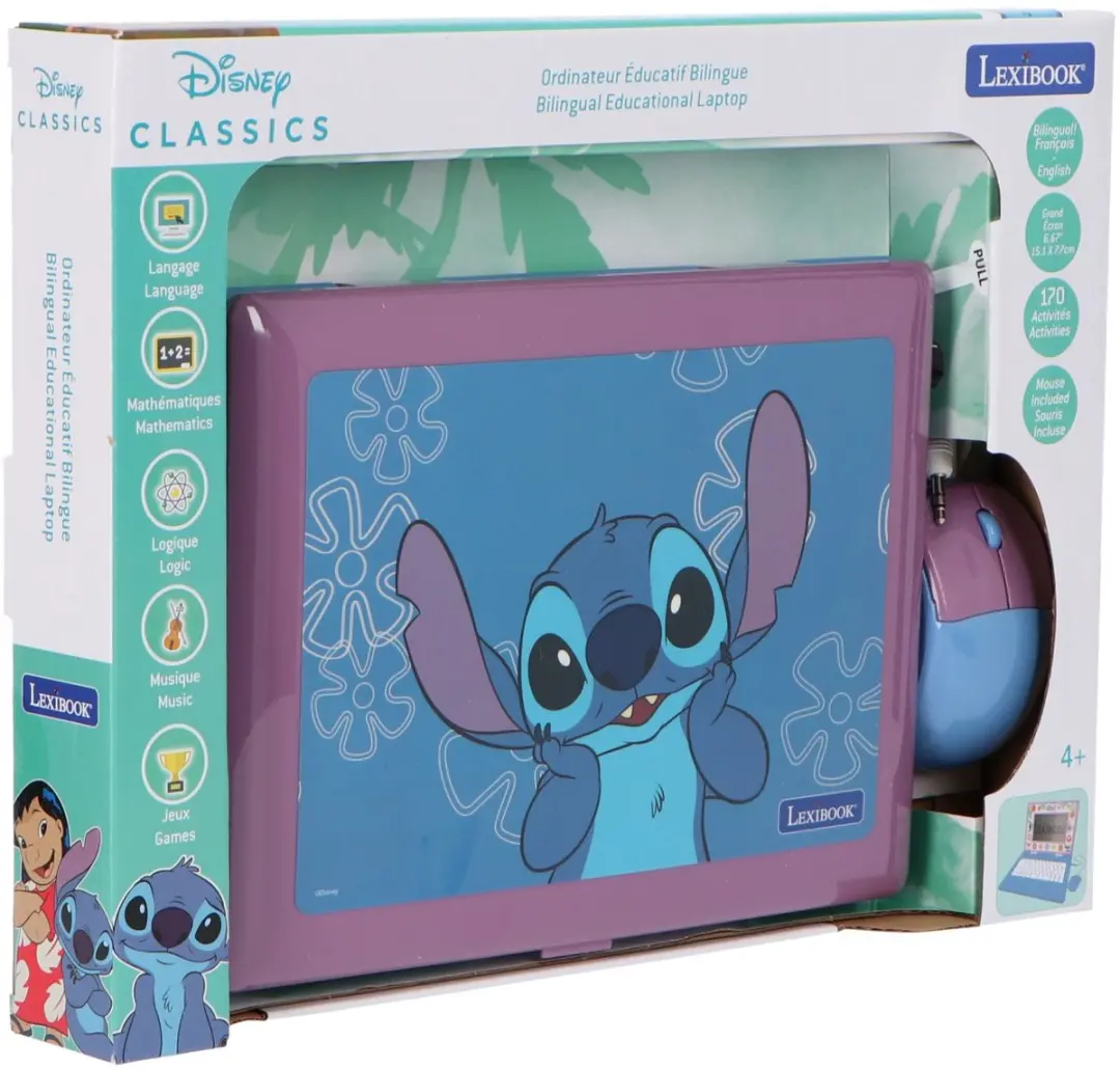 Lexibook Stitch JC599Di1 Educatieve Laptop