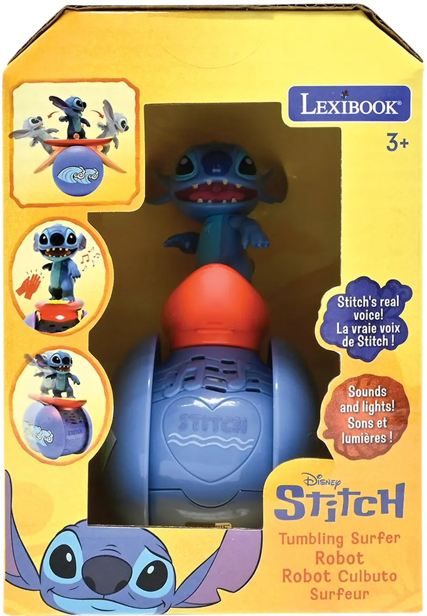 Lexibook Roller Surfer Stitch Eénwielig - Blauw - afbeelding 5 van 6