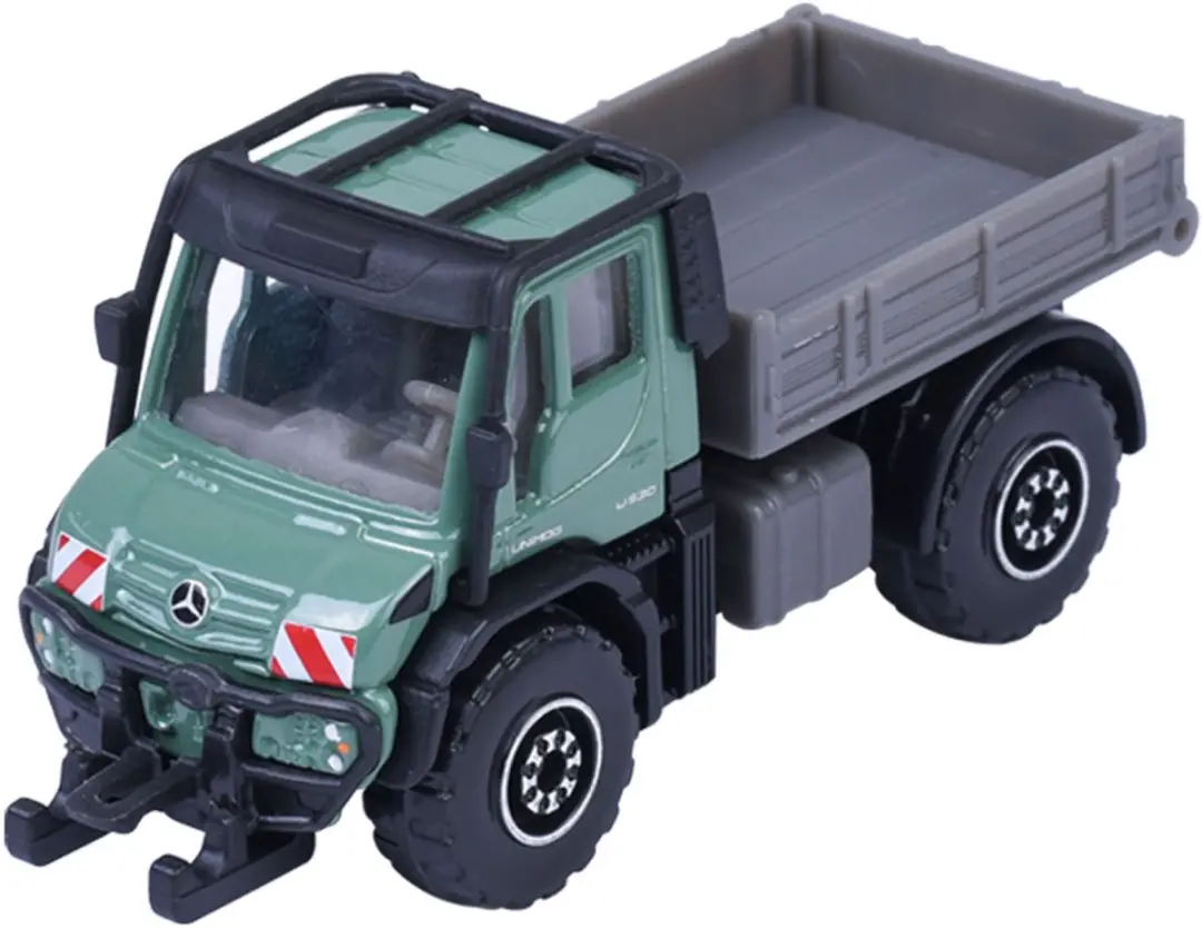 Majorette Unimog U530 Farm Premium - Groen/Grijs - afbeelding 2 van 3
