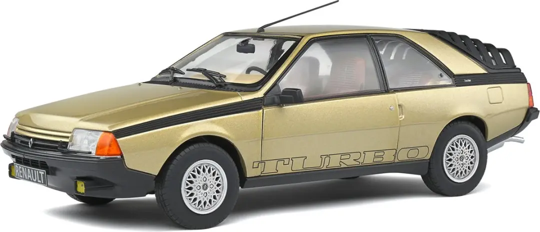 Solido Renault Fuego Turbo, Stadsauto miniatuur, Voorgemonteerd, 1:18, Renault F