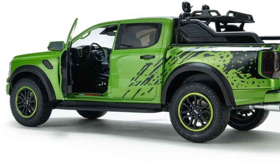 Solido Ford Ranger Raptor 2024 Modelauto 1:18 - Groen - afbeelding 3 van 4
