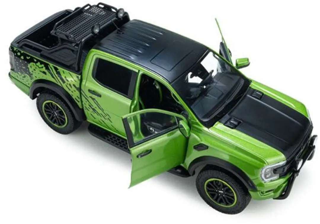 Solido Ford Ranger Raptor 2024 Modelauto 1:18 - Groen - afbeelding 2 van 4