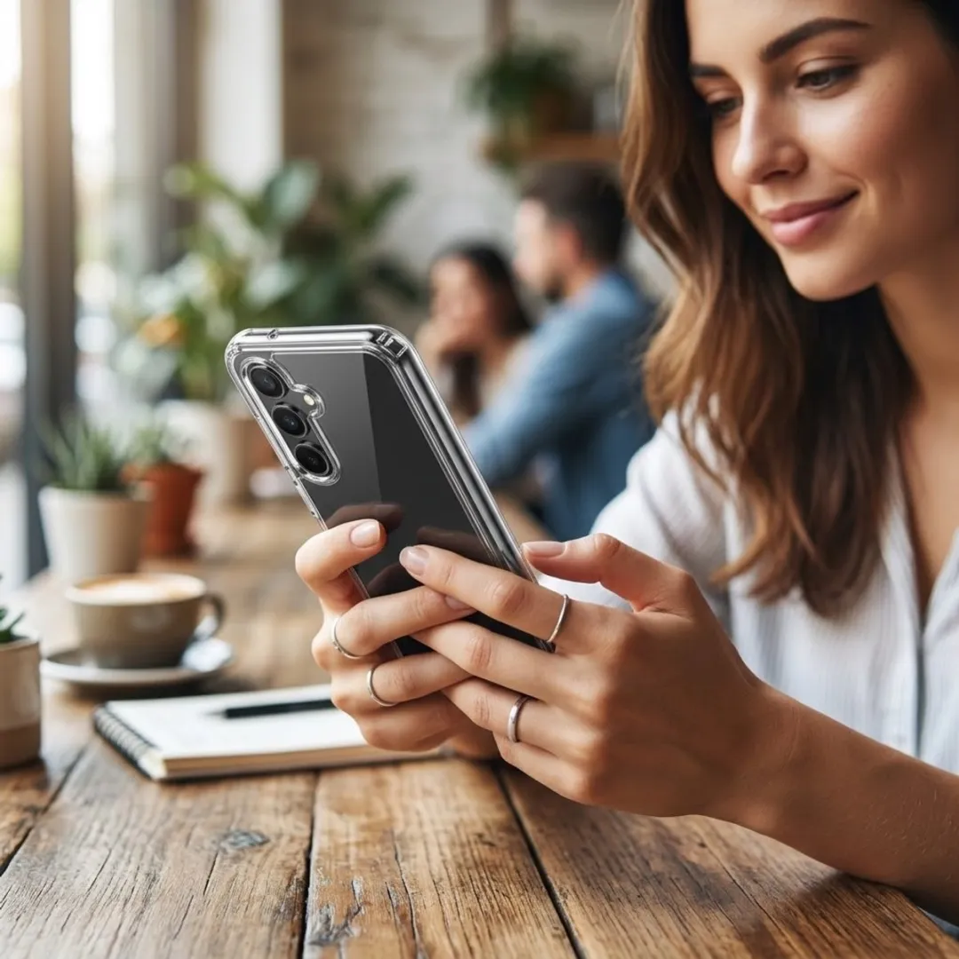 NUVEX TPU Hoesje Samsung Galaxy A17 - Transparant