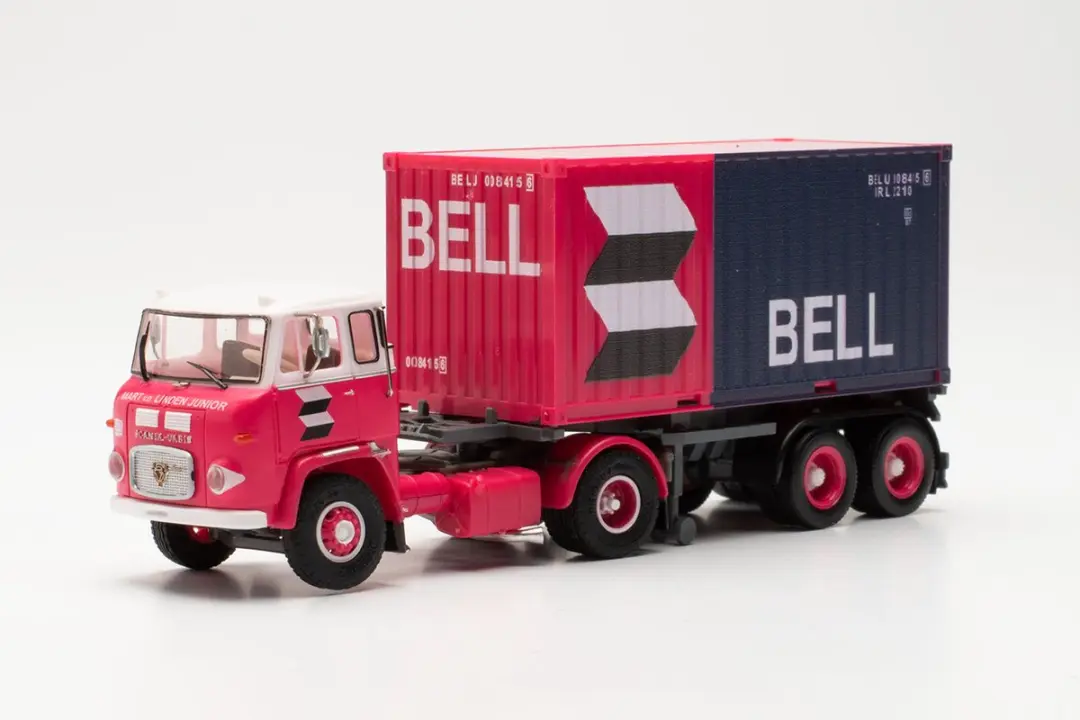 Scania LB 76 C.Sz. Van der Linden / Bell (NL) Herpa 1:87