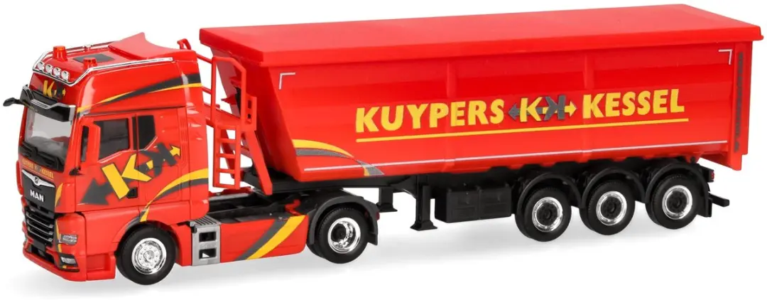 MAN TGX GX Kippertrailer Kuypers (NL)