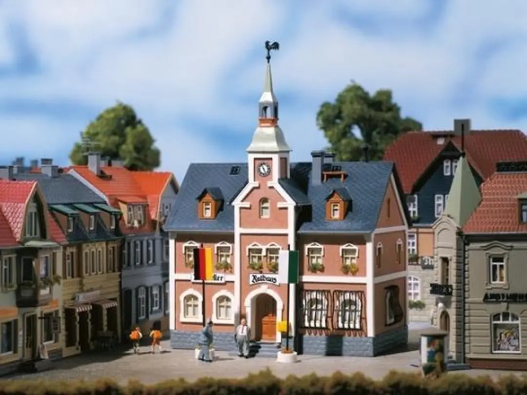 Auhagen 12241 Gemeentehuis - H0 - afbeelding 5 van 6