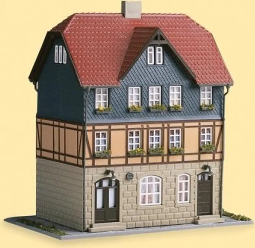 Auhagen 12271 Pension Thüringer Hof - H0 - afbeelding 3 van 5