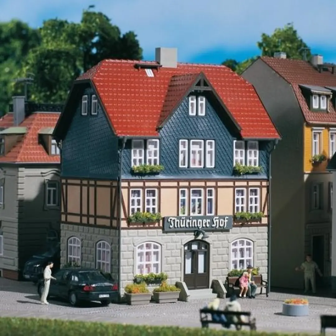 Auhagen 12271 Pension Thüringer Hof - H0 - afbeelding 4 van 5