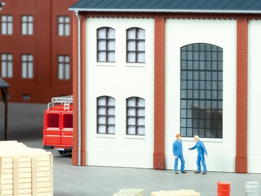 Auhagen 80204 H0 Vensters Bruin Kunststof bouwpakket - afbeelding 4 van 6