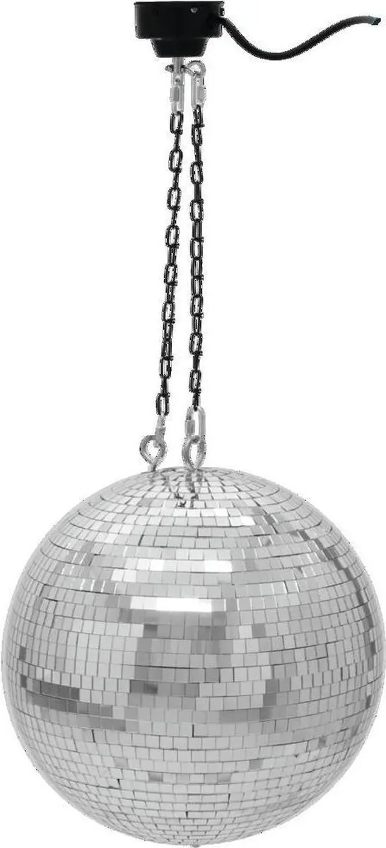 Eurolite Discobal 40cm met MD-1515 Motor - Zilver - afbeelding 4 van 6