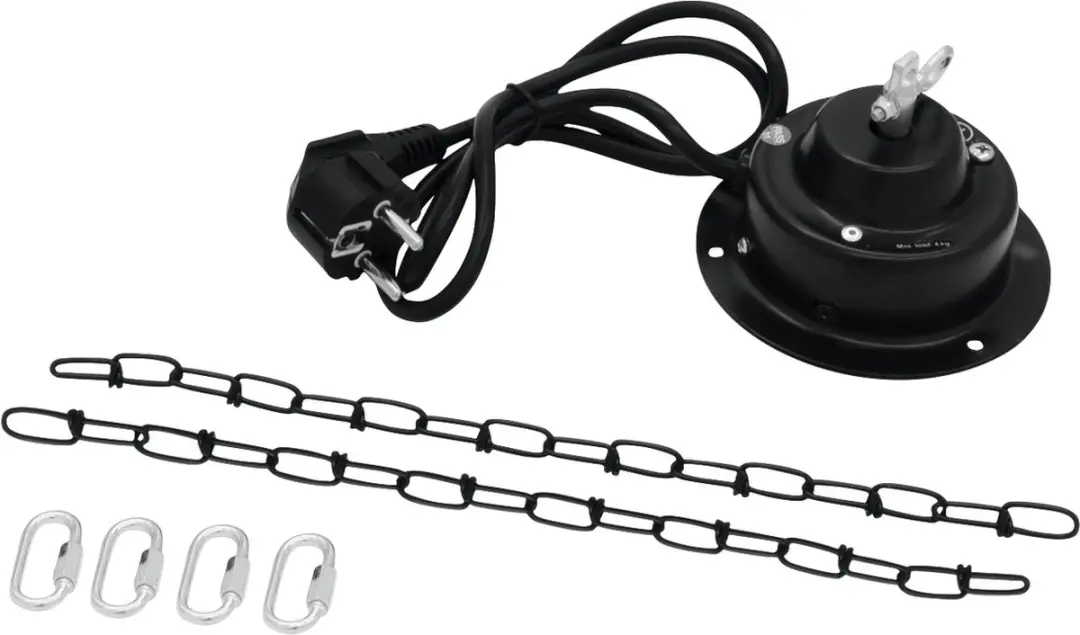 Eurolite Discobal 40cm met MD-1515 Motor - Zilver - afbeelding 2 van 6