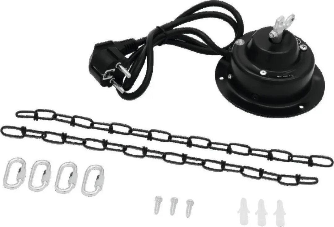 Eurolite Discobal 40cm met MD-1515 Motor - Zilver - afbeelding 5 van 6